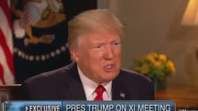Donald Trump sur Fox Business. 
