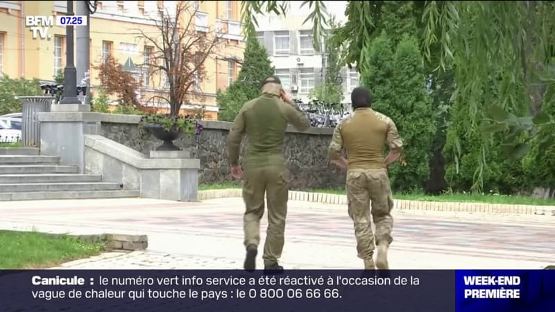 Ukraine: deux légionnaires français, engagés dans la l'armée ukrainienne, racontent la guerre