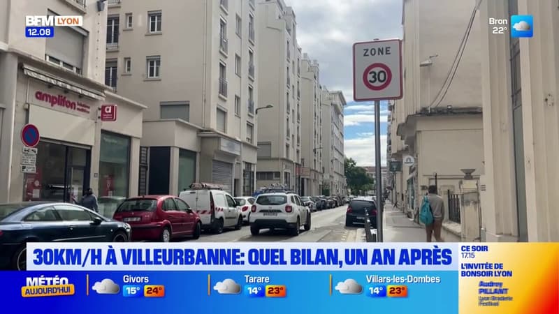 Villeurbanne: quel bilan, un an après l'instauration des 30km/h? 