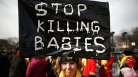 Une manifestation anti-avortement dans l'Ohio