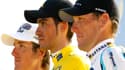Encadré de Lance Armstrong, troisième, et Andy Schleck, deuxième, sur le podium du Tour de France, Alberto Contador retrouve le jeune Luxembourgeois sur la Flèche Wallonne. Sans la moindre animosité.