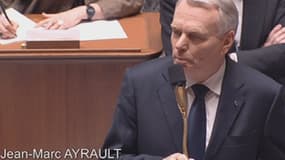 Le Premier ministre Jean-Marc Ayrault, ce mercredi devant l'Assemblée nationale.