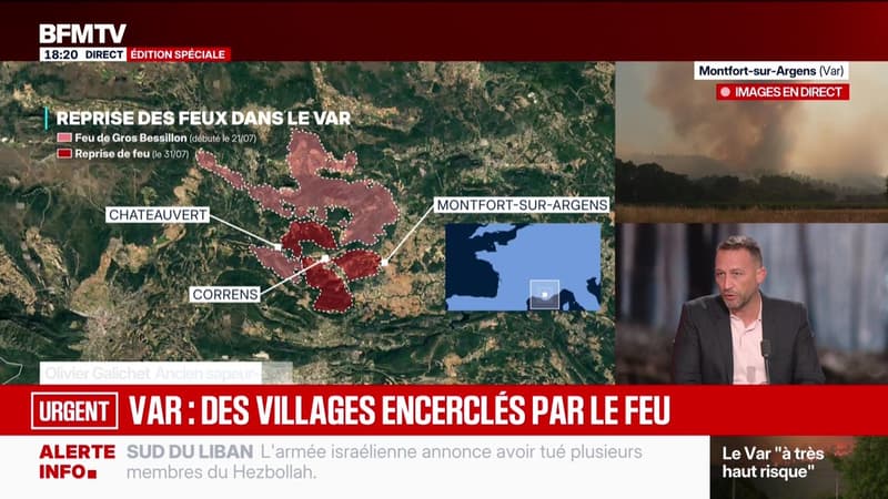 Édition spéciale : Var, des villages encerclés par le feu - 01/08