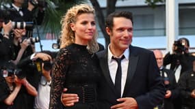Pauline Desmonts et Nicolas Bedos lors du Festival de Cannes en 2022.