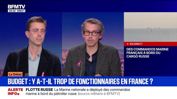 Budget 2026: "La part des fonctionnaires dans l'emploi total, diminue depuis les années 80", indique Thomas Porcher, économiste