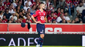 Edon Zhegrova avec le LOSC en août 2024.
