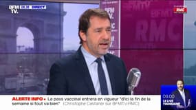 Pass vaccinal: pour Christophe Castaner, "pas question" de déroger à la règle pour les grands sportifs