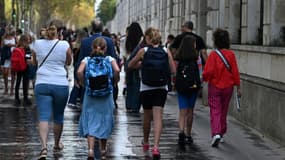 Rentrée des classes à Paris, le 4 septembre 2023