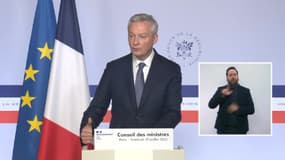 Bruno Le Maire, le 29 juillet 2022