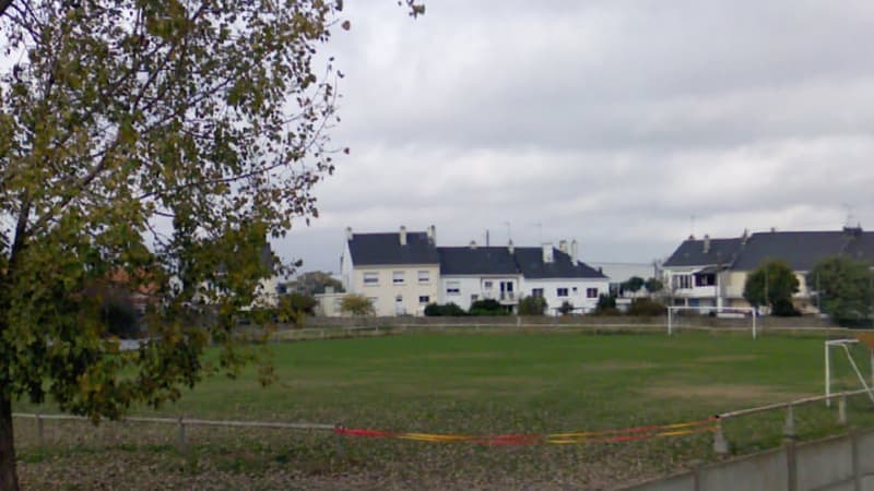 Le stade de football Alexandre Lemoine à Saint Nazaire.