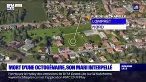 Nord: une femme de 78 ans tuée à coups de couteau par son mari à Lompret