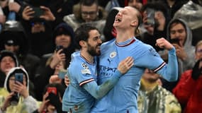 Erling Haaland et Bernardo Silva