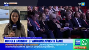 Budget Barnier: Catherine Vautrin interpellée par les élus locaux lors d'une visite à Aix-en-Provence