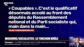 "Coupables": un blog LFI fait la liste des députés socialistes et du Rassemblement national qui n'ont pas voté la censure du gouvernement Bayrou
