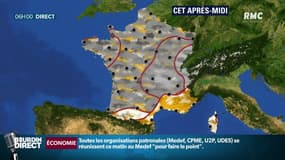 Météo: une très grande douceur, beaucoup de grisaille, des éclaircies et du vent formeront le cocktail du jour en France !