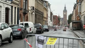 Un immeuble menace de s'effondrer à Armentières.