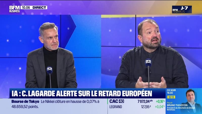 Les Experts : IA, Christine Lagarde alerte sur le retard européen - 25/11