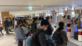 Contrôle automatique des passeports à l'aéroport international du Kansai