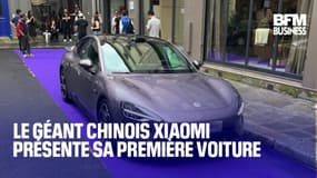  Le géant chinois Xiaomi présente sa première voiture 
