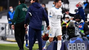 André Villas Boas et Florian Thauvin