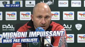 Pau 17-9 Toulon : Le constat d'impuissance de Mignoni