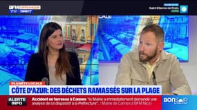 Planète locale du mercredi 11 novembre - Côte d'Azur, des déchets ramassés sur la plage 