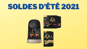 L’OR Barista® : 150 capsules offertes avec la machine à café pendant les soldes
