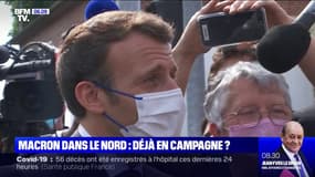 Avec son déplacement dans les Hauts-de-France, Emmanuel Macron est-il en campagne ?