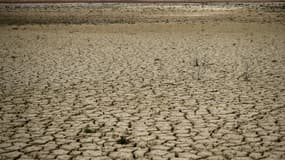 Le lac de Montbel (Aude) asséché, le 21 février 2023 (Photo d'illustration).