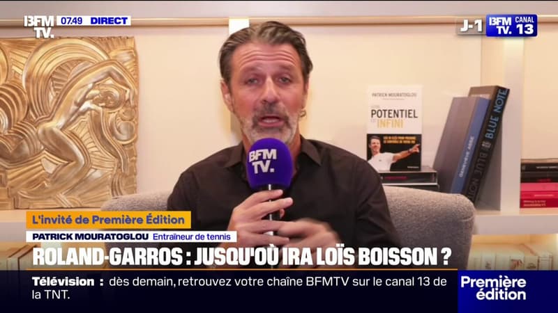 Loïs Boisson en demi-finale de Roland-Garros: 