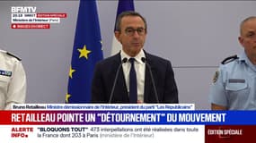 Bloquons tout: "En matière de mobilisation, il y a eu énormément de lycéens", souligne Bruno Retailleau
