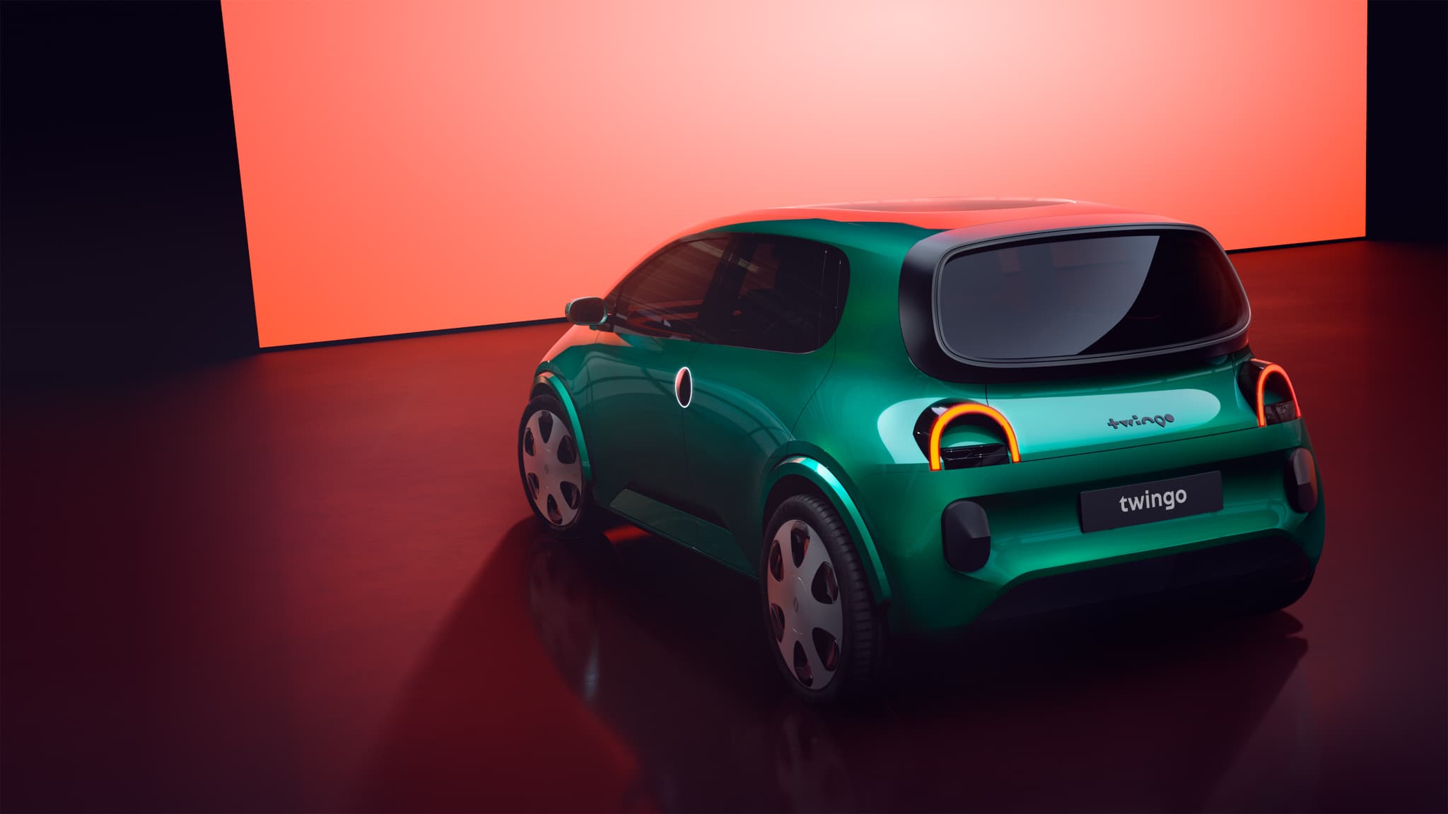 Ce concept reprend le dessin de la première génération de Twingo lancée en 1993.