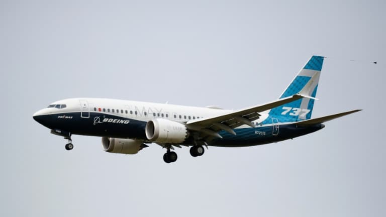 Un avion Boeing 737 MAX à Seattle le 30 septembre 2020