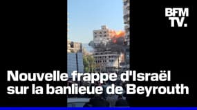 Nouvelle frappe d'Israël dans la banlieue sud de Beyrouth 