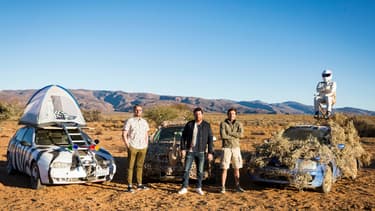 Le prochain road-trip de Top gear France emmènera le 1er novembre Le Tone, Philippe Lellouche, Bruce Jouanny et Le Stig vers l'Afrique du Sud.