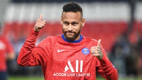 Neymar à l'entraînement