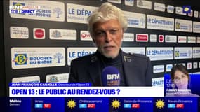 Open 13: Jean-François Caujolle, directeur du tournoi, heureux "de revoir du public"