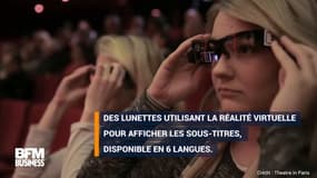 Avec ces lunettes, on peut apprécier un spectacle en VO sans être polyglotte 