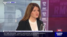 Marlène Schiappa face à Jean-Jacques Bourdin en direct  - 23/11