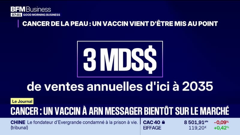 Cancer : un vaccin à ARN messager bientôt sur le marché