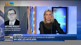 Attentats : Bpifrance va aider les hôteliers endettés 