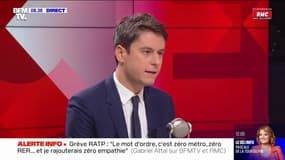 Gabriel Attal appelle les laboratoires de biologie médicale en grève "à une forme de décence"