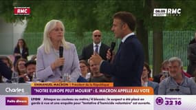 "Notre Europe peut mourir" : Emmanuel Macron appelle au vote