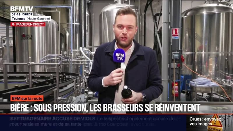 SUR LA ROUTE - Bière: face à une baisse de la consommation, les brasseurs se réinventent