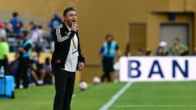 Marcelo Gallardo lors du match Inter Milan-River Plate (2-0, Coupe du monde des clubs), le 25 juin 2025
