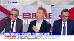 Adrien Quatennens: "Le programme d'Emmanuel Macron annonçait exactement l'inverse" sur les retraites