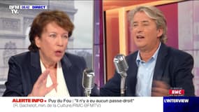 Roselyne Bachelot face à Nicolas Poincaré en direct - 17/08