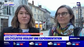 Rhône: les cyclistes veulent une expérimentation dans la grande rue d'Oullins