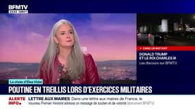 LE CHOIX D'ELSA VIDAL - Vladimir Poutine en treillis lors d'exercices militaires