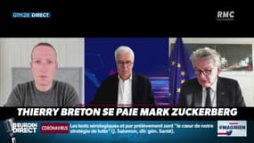 Quand Thierry Breton fait la leçon à Mark Zuckerberg, le patron de Facebook